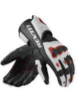 Rękawice motocyklowe REV’IT! Quantum 3 biało-czerwone