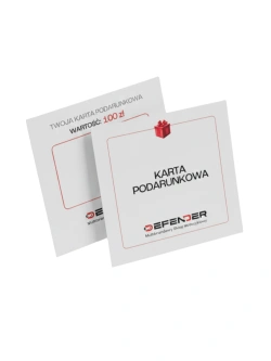 Karta podarunkowa Defender o wartości 200,- PLN