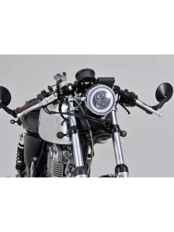 Reflektor przedni Daytona Capsule120 LED chromowany [120mm]