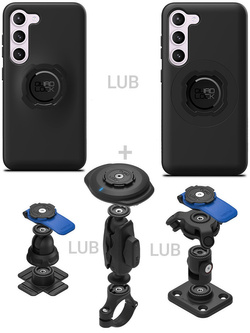 Zestaw 360 Quad Lock: etui na telefon Samsung Galaxy S23 oraz wybrane komponenty