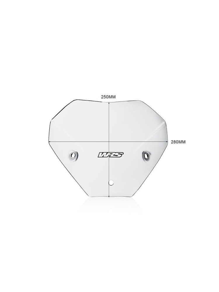 Szyba motocyklowa WRS Sport BMW S 1000 R (22-24)/ M 1000 R (23-24) przezroczysta