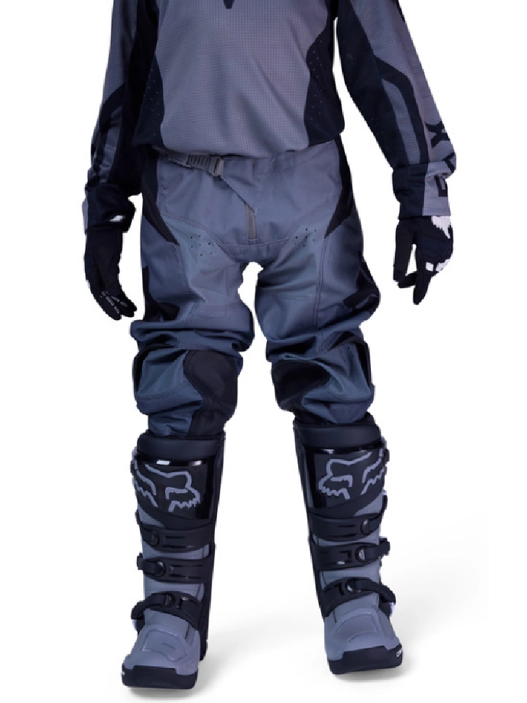 Spodnie cross dziecięce Fox 180 Shield czarno-szare