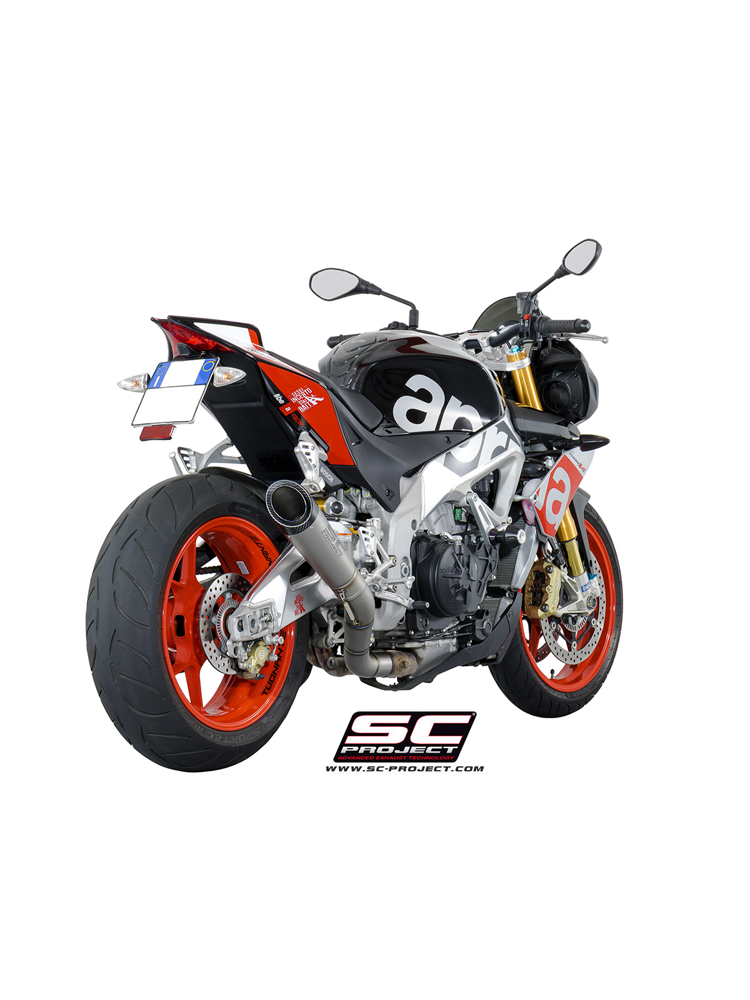 Tłumik SLIP-ON S1 SC-Project do Aprilia TUONO V4 FACTORY / RR 15-16