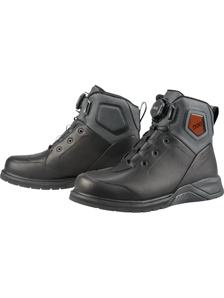 Buty motocyklowe Icon Upstate CE czarne