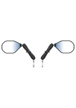 Zestaw lusterek motocyklowych RAM Tough-Mirror z długimi ramionami B, podstawami kulowymi i adapterami