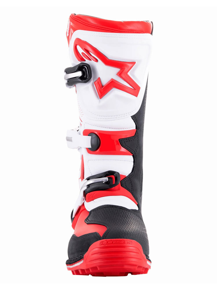 Buty enduro Alpinestars MX Tech T czerwono-czarno-białe