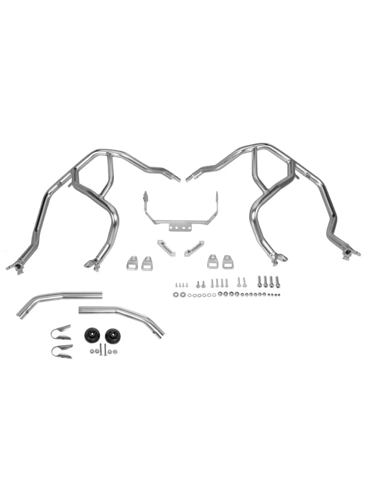 Zestaw: gmole + wzmocnienia Touratech ADV Pro BMW R 1300 GS Adventure (24-) srebrne