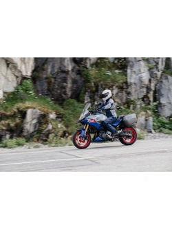 Spodnie motocyklowe damskie tekstylne Klim Altitude niebieskie