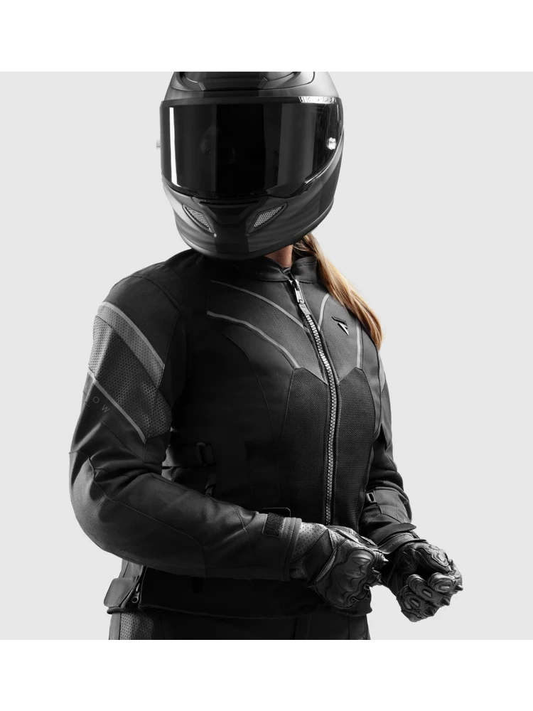 Kurtka motocyklowa damska tekstylna Rebelhorn Hiflow V czarna