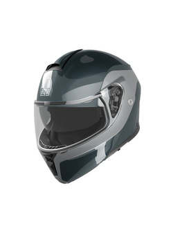 Kask szczękowy AGV Streetmodular Levico szaro-srebrny
