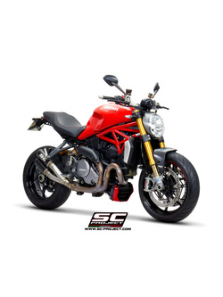 Podwójny tłumik SC-Project Twin CR-T Carbon / Titanium (Slip on) - Ducati Monster 1200 [16]