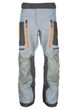 Spodnie motocyklowe tekstylne Klim Carlsbad szaro-pomarańczowe