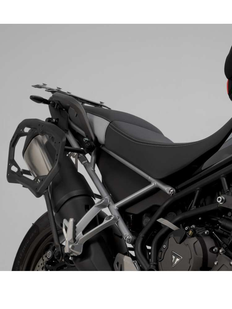 Zestaw: kufry boczne + stelaż PRO ABS ® Aero System Sw-Motech do Tiger 900 / GT / GT Pro, 900 Rally / Rally Pro (19-)