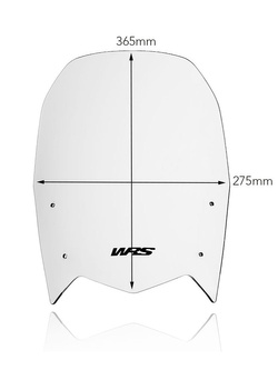 Szyba motocyklowa WRS Touring Yamaha Tenere 700 (19-24) przezroczysta