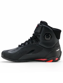 Buty motocyklowe Alpinestars Faster-4 Drystar czarno-czerwone