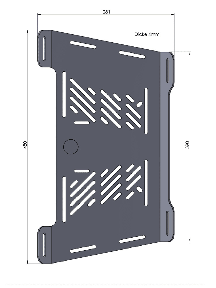 Poszerzenie bagażnika Hepco&Becker BMW R 1250 RS (19-) czarne