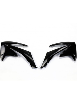Osłony chłodnicy UFO do Hondy CRF 250R (10-13), CRF 450R (09-12) czarne