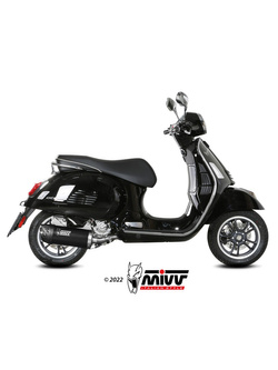 Tłumik motocyklowy Slip-On (Mover) MIVV do Vespa GTS 300 (21-) czarny