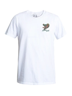 Koszulka motocyklowa John Doe Snake II biała