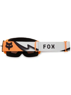 Gogle motocyklowe Fox Main Noble z lekko przyciemnianą szybą, pomarańczowo-czarno-szare