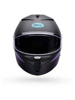 Kask integralny Bell Lithium czarno-fioletowo-niebieski
