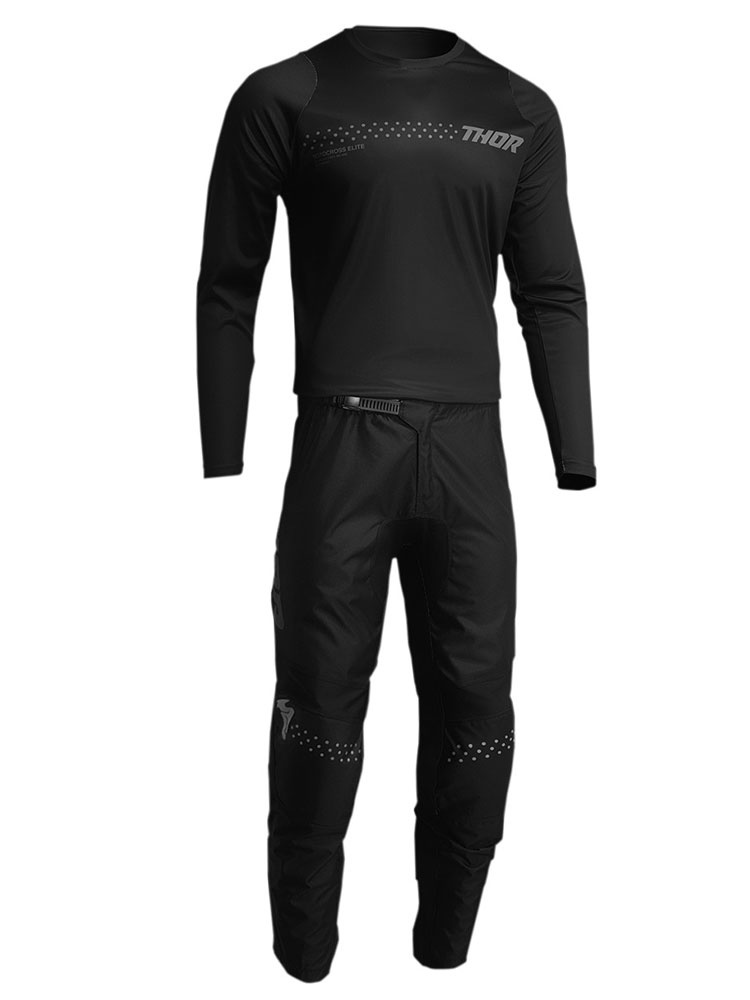 Bluza enduro dziecięca Thor Sector Minimal czarna