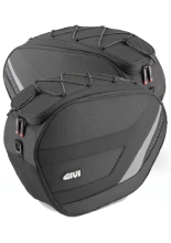 Sakwy motocyklowe GIVI EASY12 Stealth czarne [poj.: 2 x 18l]