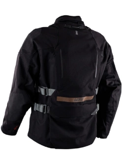 Kurtka motocyklowa tekstylna Leatt DriTour 5.5 Stealth czarno-szara