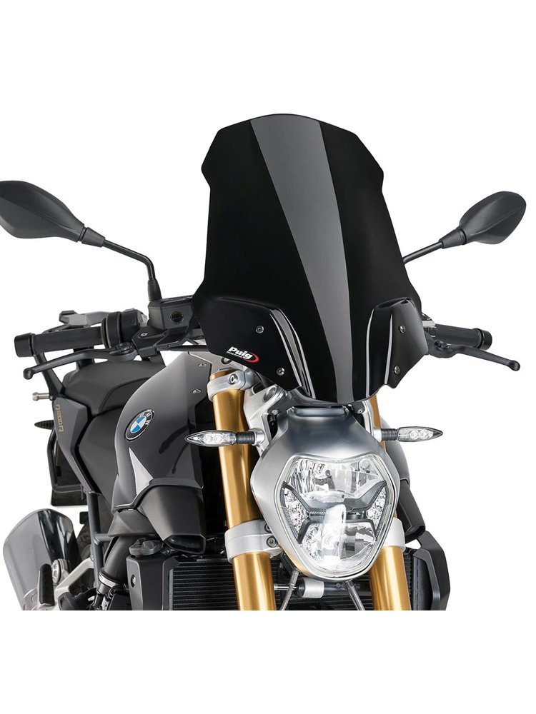 Owiewka PUIG do BMW R1200R (15-18) do oryginalnego wspornika BMW czarna