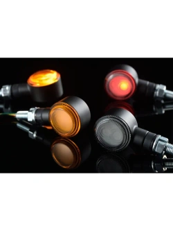 Kierunkowskazy motocyklowe Led Daytona D-Light SOL-W uniwersalne z przyciemnianą soczewką [2 sztuki]