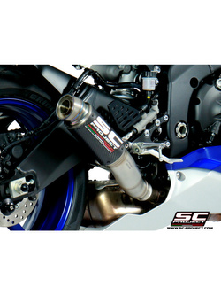 Tłumik SC-Project GP70-R Carbon / Titanium (Slip-on) - Yamaha YZF R6 [17-20]
