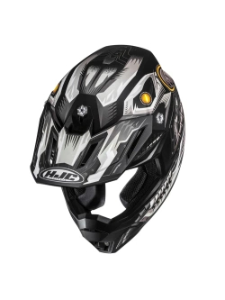Kask enduro HJC C50 Mecha Beast czarno-szary