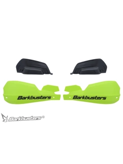 Osłony dłoni Barkbusters VPS z regulowanymi deflektorami, fluo-czarne + zestaw montażowy BMW R1100GS, R1150GS, R1150GS Adventure, Yamaha XTZ660 Tenere (08-16)