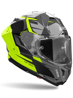Kask integralny Airoh Gp 800 Master czarno-fluo