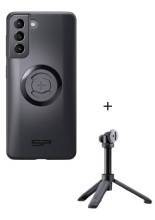 Zestaw: etui na telefon Samsung Galaxy S21 + statyw/selfie stick SPC+ SP Connect