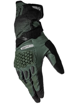 Rękawice motocyklowe Leatt Hydradri 5.5 Forest czarno-zielone