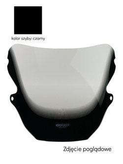 Szyba motocyklowa MRA oryginalny kształt "O" Honda CBR 600 F (95-98) czarna