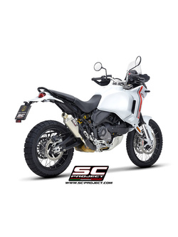 Tłumik motocyklowy SC-Project Rally Raid Ducati DesertX (22-24) tytan