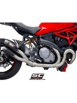 Kolektor 2-1 do tłumików SC-Project oraz oryginalnych - Ducati Monster 1200 / S [17-21], Monster 1200 R [20-21]