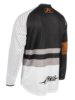 Bluza enduro Klim Petrol czarno-biała