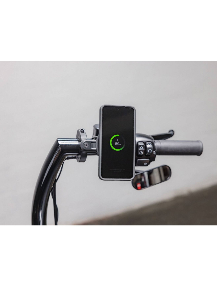 Uchwyt montowany na kierownicy motocykla Quad Lock PRO duży czarny