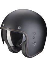 Kask otwarty Scorpion Belfast Evo Solid matowy czarny