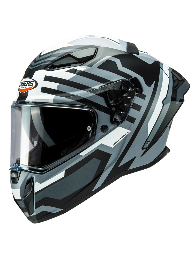 Kask integralny Caberg Drift Evo II Horizon czarno-szaro-biały