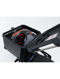 Zestaw: kufer centralny TRAX ADV + stelaż Street-rack SW-Motech BMW R 1300 R/ RS (25-) czarny [poj.: 38l]