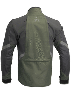 Kurtka enduro Thor Terrain zielono-szara