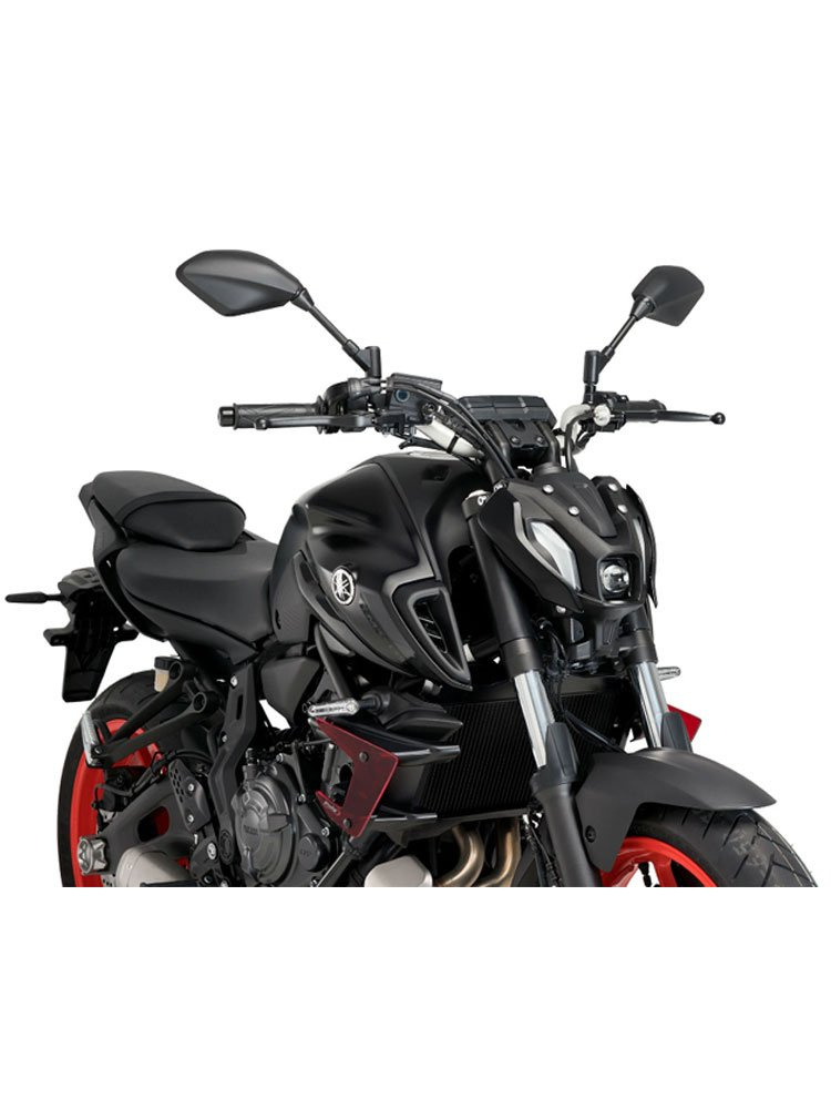 Boczne spoilery dociskowe Puig do Yamaha MT-07 (21-) czerwone