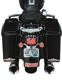 Osłona tylnej lampy Kuryakyn Harley Davidson (wybrane modele) srebrna