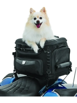 Torba motocyklowa na tył Kuryakyn Pet Palace czarna [poj.: 78l]