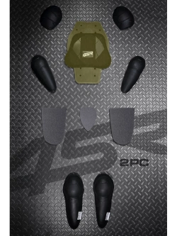 Kombinezon motocyklowy damski dwuczęściowy 4SR RR Black Series AR czarny