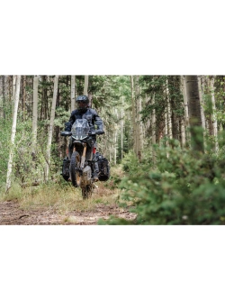 Kurtka motocyklowa tekstylna Klim Carlsbad czarno-szara